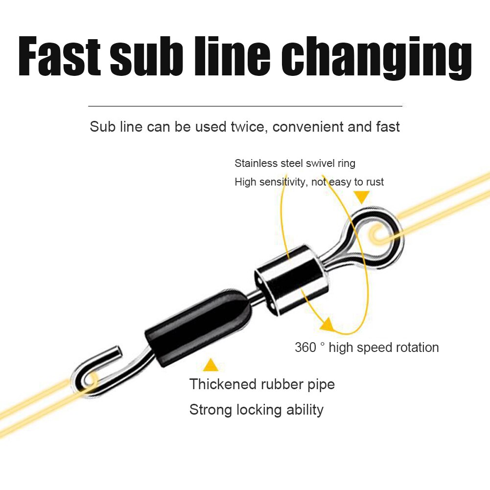 100-500Pcs/lot Ball Bearing Swivel Solid Rings Fishing Connector Ocean Boat Fishing Hooks Quick Fast Link Connector Pesca Tackle 100-500Pcs/lot Ball Bearing Swivel Solid Rings Fishing Connector Ocean Boat Fishing Hooks Quick Fast Link Connector Pesca Tackle
