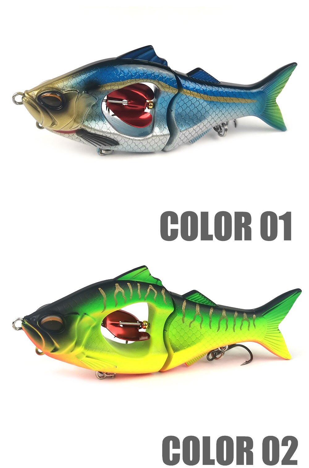 2022 New Slow Sinking Propeller Jerkbait Bait Artificial Lure 10g 23g PROPDUSTER Swimbait Hybrid Glidebait For Predator Fishing