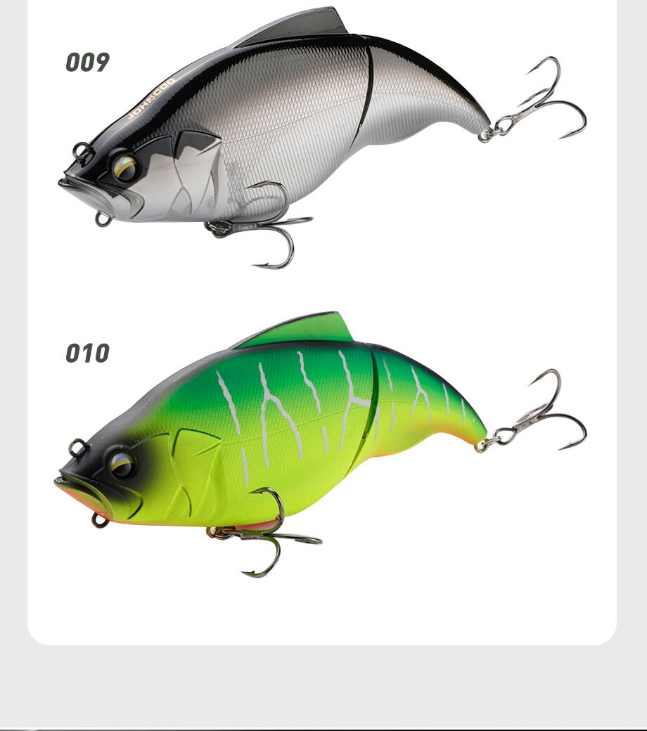 Johncoo Vibration 190mm Fishing Lure Lipless Wobbler for Pike Bass and Big bait Predator fishing lures a Fish Lure ARTIFICI BAIT