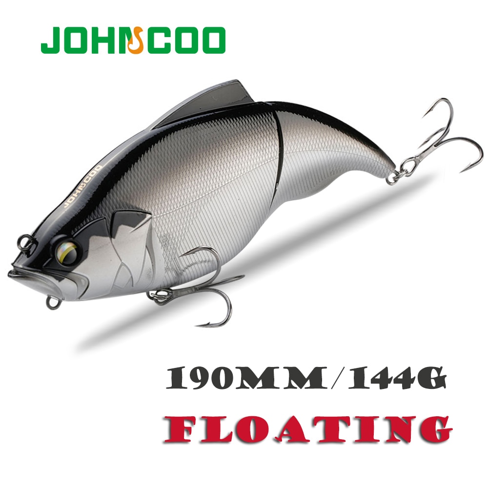 Johncoo Vibration 190mm Fishing Lure Lipless Wobbler for Pike Bass and Big bait Predator fishing lures a Fish Lure ARTIFICI BAIT Johncoo Vibration 190mm Fishing Lure Lipless Wobbler for Pike Bass and Big bait Predator fishing lures a Fish Lure ARTIFICI BAIT