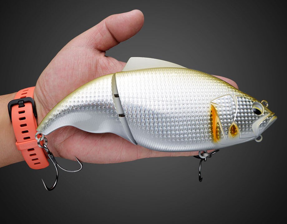 Johncoo Vibration 190mm Fishing Lure Lipless Wobbler for Pike Bass and Big bait Predator fishing lures a Fish Lure ARTIFICI BAIT