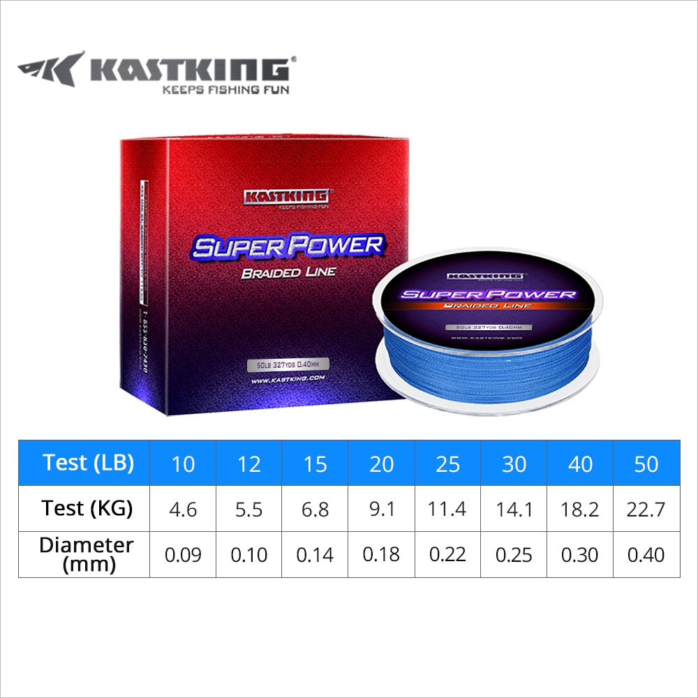 KastKing SuperPower Series 300m 500m 1000m 4 Strand 10-50LB Braided Fishing Line PE Multifilament Braid Lines Lake River Fishing KastKing SuperPower Series 300m 500m 1000m 4 Strand 10-50LB Braided Fishing Line PE Multifilament Braid Lines Lake River Fishing