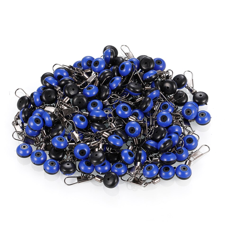 100PCS Fishing Float Bobber Stops Space Beans Swivel Connectors Wobbler Sea Fishing Saltwater Metal Plastic Tools Accessories 100PCS Fishing Float Bobber Stops Space Beans Swivel Connectors Wobbler Sea Fishing Saltwater Metal Plastic Tools Accessories