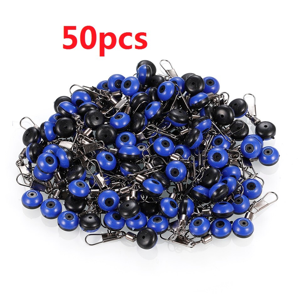 100PCS Fishing Float Bobber Stops Space Beans Swivel Connectors Wobbler Sea Fishing Saltwater Metal Plastic Tools Accessories 100PCS Fishing Float Bobber Stops Space Beans Swivel Connectors Wobbler Sea Fishing Saltwater Metal Plastic Tools Accessories
