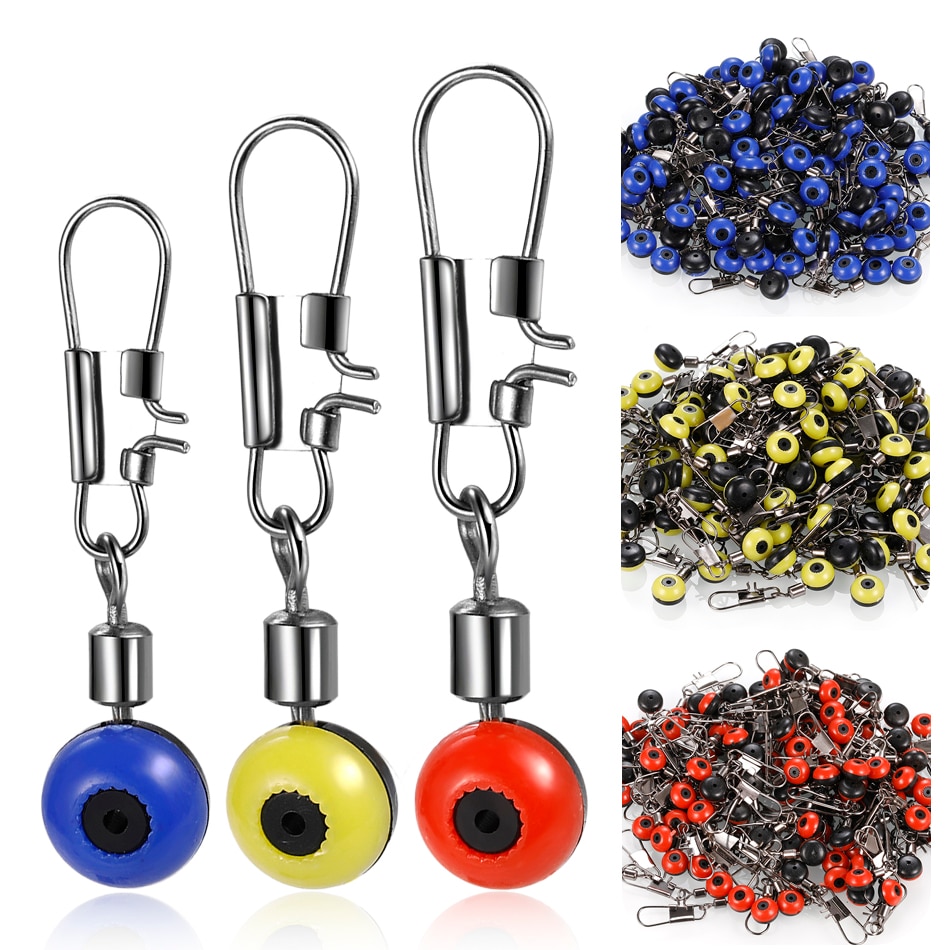 100PCS Fishing Float Bobber Stops Space Beans Swivel Connectors Wobbler Sea Fishing Saltwater Metal Plastic Tools Accessories 100PCS Fishing Float Bobber Stops Space Beans Swivel Connectors Wobbler Sea Fishing Saltwater Metal Plastic Tools Accessories