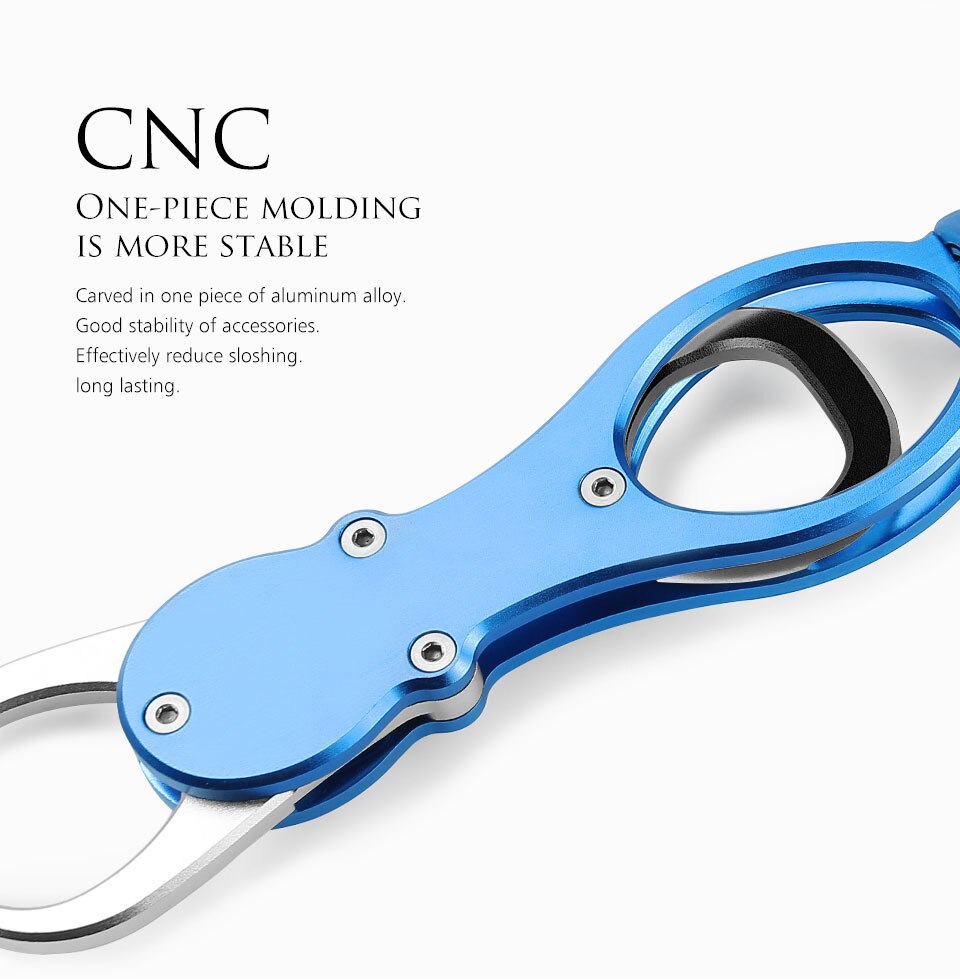 LINNHUE Best Aluminum Alloy Fishing Pliers Grip Set Fishing Tackle Hook Recover Cutter Line Split Ring Fishing Tool Accessories