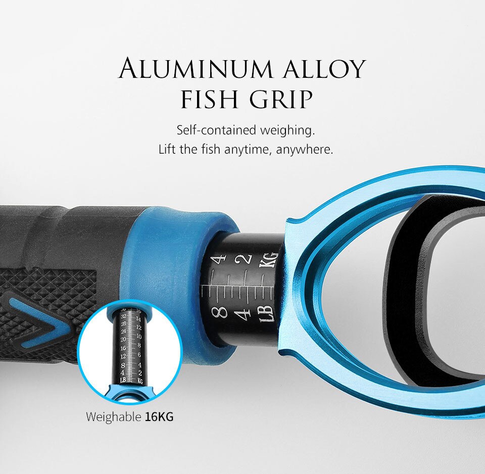 LINNHUE Best Aluminum Alloy Fishing Pliers Grip Set Fishing Tackle Hook Recover Cutter Line Split Ring Fishing Tool Accessories
