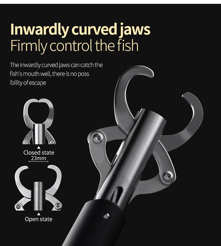 LINNHUE Best Aluminum Alloy Fishing Pliers Grip Set Fishing Tackle Hook Recover Cutter Line Split Ring Fishing Tool Accessories