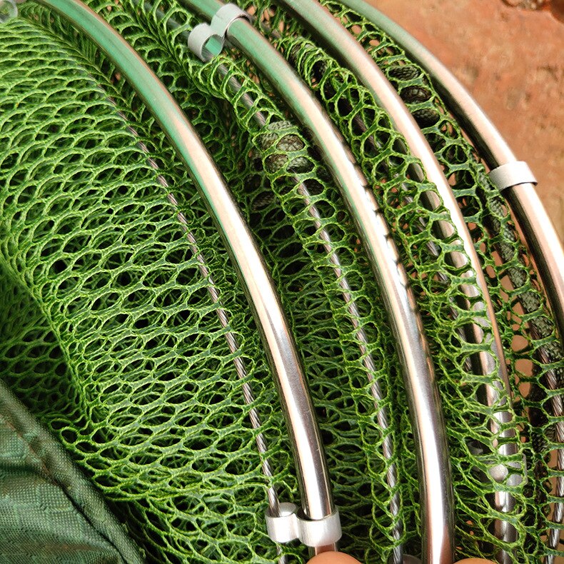 2m/2.5m/3m/4m Fishing Net Quick-drying Fishing Trap Nets Foldable Crayfish Traps Carp Fishing Accessories B303