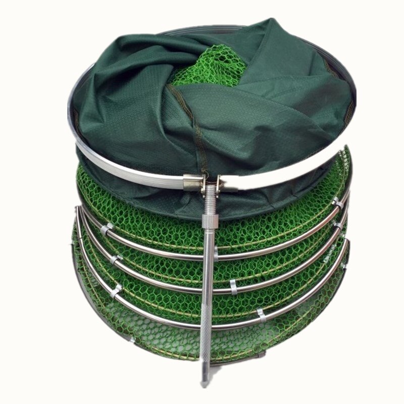 2m/2.5m/3m/4m Fishing Net Quick-drying Fishing Trap Nets Foldable Crayfish Traps Carp Fishing Accessories B303 2m/2.5m/3m/4m Fishing Net Quick-drying Fishing Trap Nets Foldable Crayfish Traps Carp Fishing Accessories B303