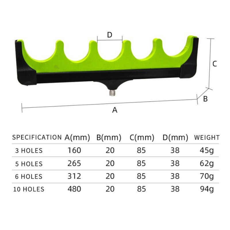 Rod Fishing Rod Holder Feeder Pod Stand Holder EVA Soft Fishing Pole Tackle Carp Fishing Accessories Pesca Random Color Rod Fishing Rod Holder Feeder Pod Stand Holder EVA Soft Fishing Pole Tackle Carp Fishing Accessories Pesca Random Color
