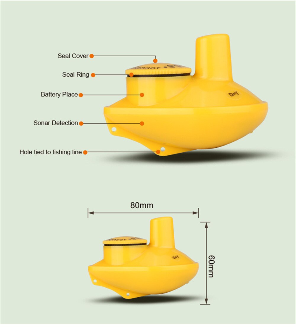 Lucky FFW718& FFW718LA Wireless Portable Fish Finder 45M/135FT Sonar Depth Sounder Alarm Ocean River Lake Lucky FFW718& FFW718LA Wireless Portable Fish Finder 45M/135FT Sonar Depth Sounder Alarm Ocean River Lake