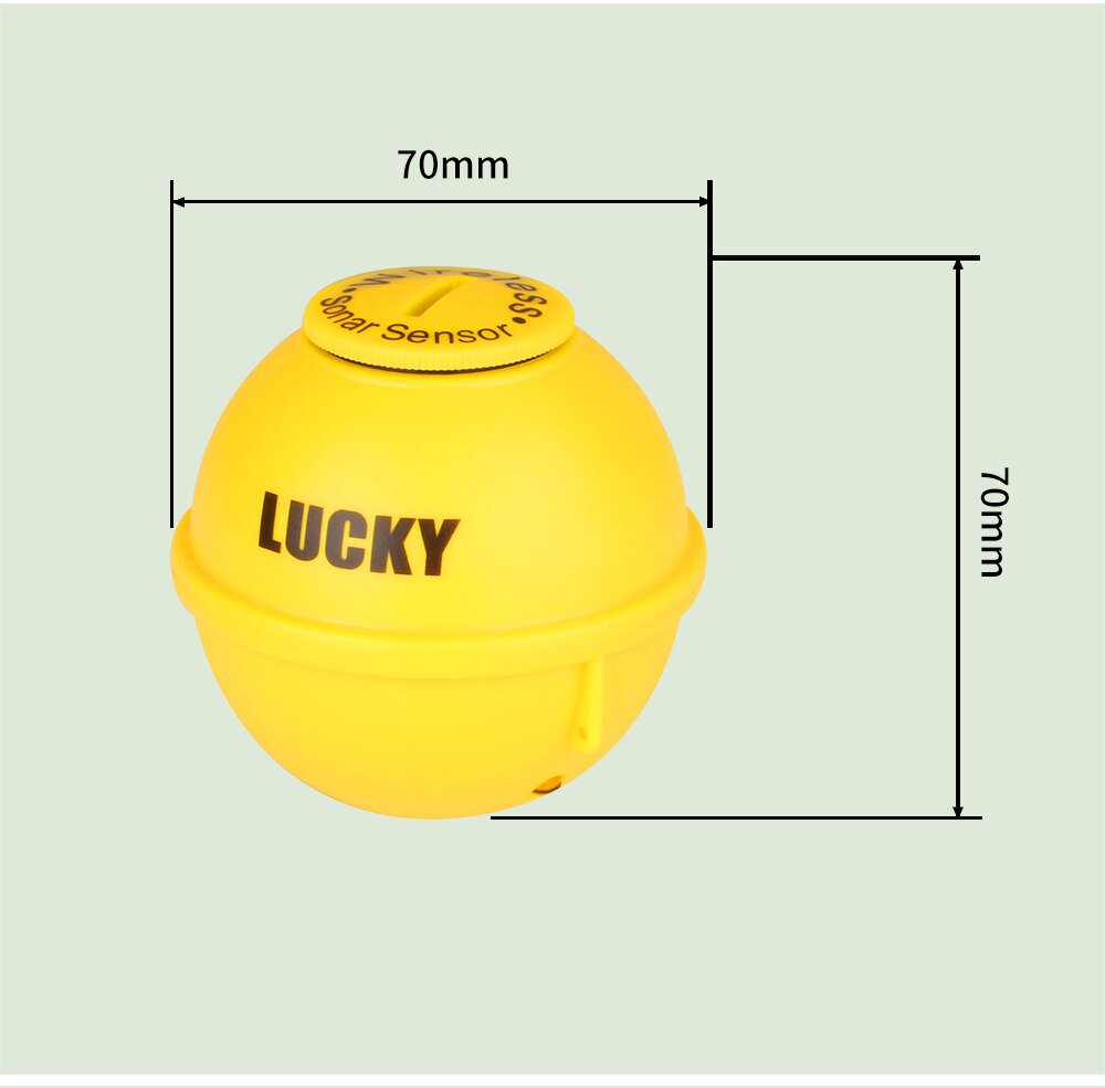 Lucky Original Wireless Sonar Sensor Transducer For FFw718la FF1108-1cwla FF718lic-wla ice Fishing Wireless Fish Finder Sensor Lucky Original Wireless Sonar Sensor Transducer For FFw718la FF1108-1cwla FF718lic-wla ice Fishing Wireless Fish Finder Sensor