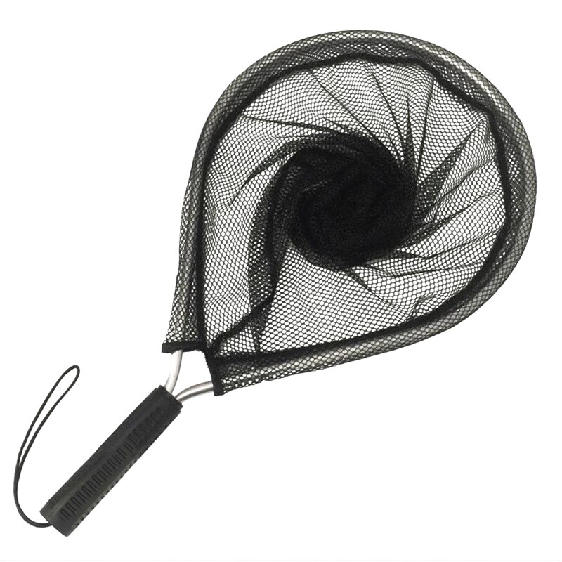 Aluminium Alloy Landing Net Fly Fishing Fish Saver Knotless Mesh Trout Hand Net YS-BUY
