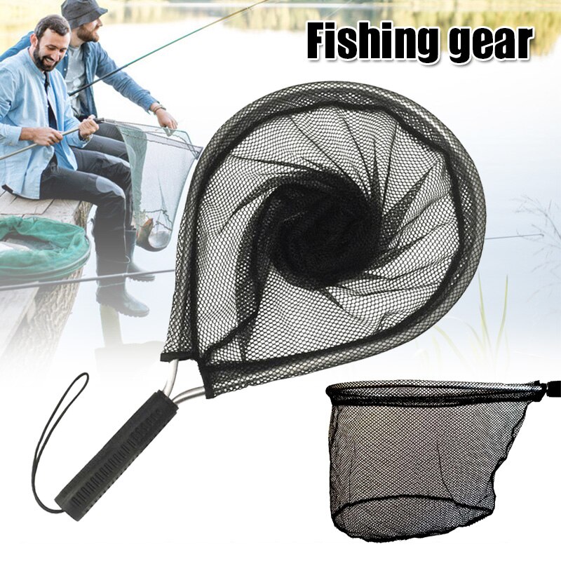 Aluminium Alloy Landing Net Fly Fishing Fish Saver Knotless Mesh Trout Hand Net YS-BUY Aluminium Alloy Landing Net Fly Fishing Fish Saver Knotless Mesh Trout Hand Net YS-BUY