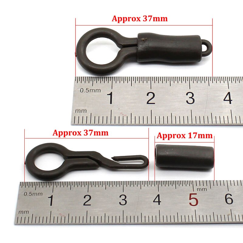 20PCS Carp Fishing Accessories Back Lead Clips Silicone Sleeves Locking Tube Fishing Convert Lead Weight Sleeves Carp Rig Tackle 20PCS Carp Fishing Accessories Back Lead Clips Silicone Sleeves Locking Tube Fishing Convert Lead Weight Sleeves Carp Rig Tackle