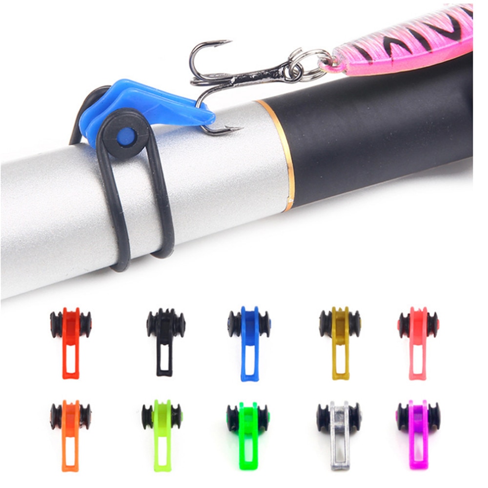 10pcs/lot Plastic Fishing Hook Secure Keeper Holder Lure Accessories Jig Hooks Safe Keeping For Fishing Rod Tool Bait Casting 10pcs/lot Plastic Fishing Hook Secure Keeper Holder Lure Accessories Jig Hooks Safe Keeping For Fishing Rod Tool Bait Casting
