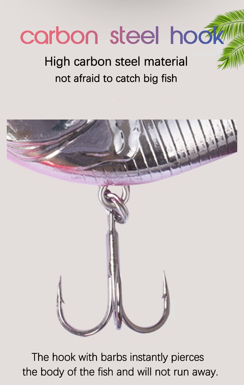 QQNAL 80mm 16g Fishing Lure Floating Double Propeller Soft Spinning Tail Hard Bait Swimming Bait Rock carp fishing crankbait sea