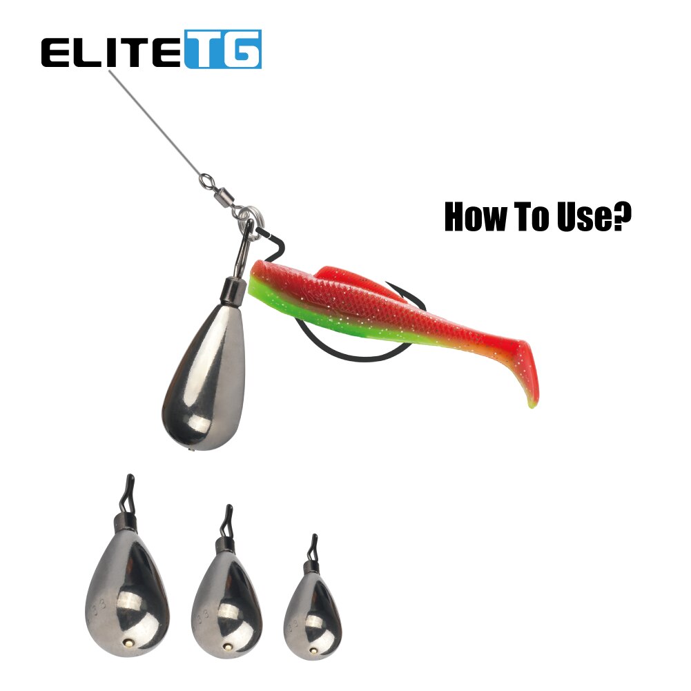 Elite TG 10Pcs Tungsten Sinker. Teardrop Drop Weights Lead free ,Weights 1.3g-21g Fishing Accessories Elite TG 10Pcs Tungsten Sinker. Teardrop Drop Weights Lead free ,Weights 1.3g-21g Fishing Accessories