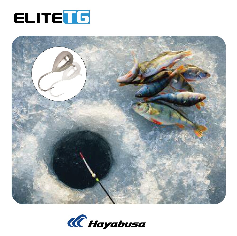 Elite TG 20pcs Tungsten Ice Fishing Jig Primary Color Ice Fishing Without hook 2.7-7mm hooks fishing tungsten DIY Ice Jig Hook