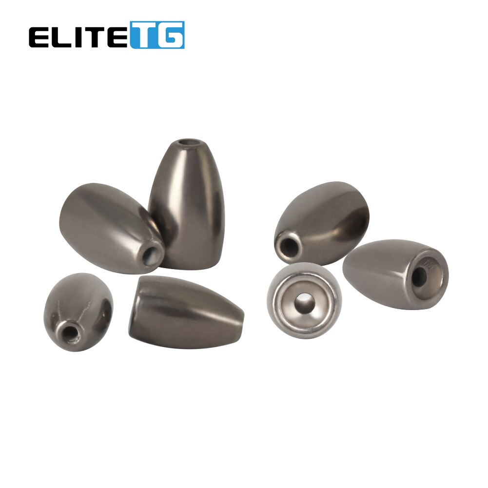 Elite TG 10PCS Multicolor Tungsten Sinker 1.8g-63g Bullet Bass Fishing 1/2 Oz-2+1/4Oz Texas Rig Fishing Lure Accessories Elite TG 10PCS Multicolor Tungsten Sinker 1.8g-63g Bullet Bass Fishing 1/2 Oz-2+1/4Oz Texas Rig Fishing Lure Accessories
