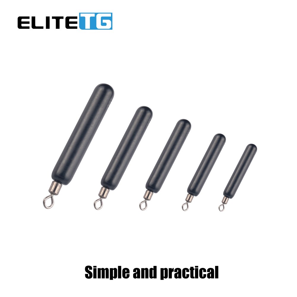 Elite TG 10Pcs Tungsten Sinker Drop Shot Rig unleaded 1/16OZ-1OZ Columnar Bass Fishing Weight shot Fishing Accessories Elite TG 10Pcs Tungsten Sinker Drop Shot Rig unleaded 1/16OZ-1OZ Columnar Bass Fishing Weight shot Fishing Accessories