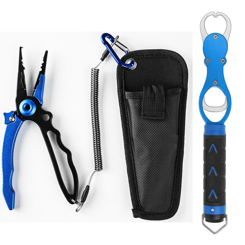 LINNHUE Aluminum Alloy Fishing Pliers Multifunctional Hooks Remover Line Cutter Split Lure Rings Fishing Holder Tackle Pliers LINNHUE Aluminum Alloy Fishing Pliers Multifunctional Hooks Remover Line Cutter Split Lure Rings Fishing Holder Tackle Pliers