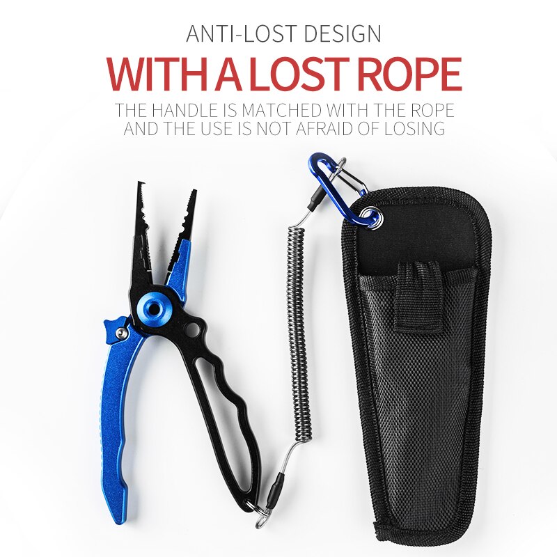 LINNHUE Aluminum Alloy Fishing Pliers Multifunctional Hooks Remover Line Cutter Split Lure Rings Fishing Holder Tackle Pliers LINNHUE Aluminum Alloy Fishing Pliers Multifunctional Hooks Remover Line Cutter Split Lure Rings Fishing Holder Tackle Pliers