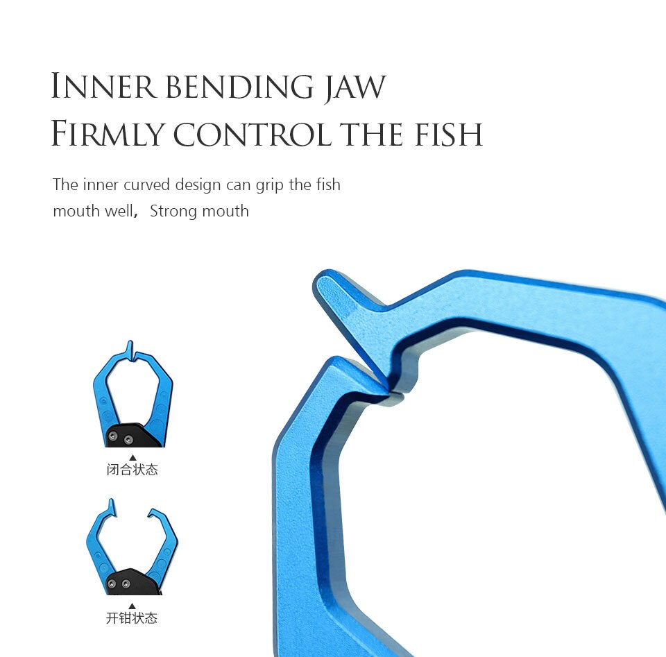 LINNHUE Aluminum Alloy Fishing Pliers Grip Set Split Ring Cutters Line Hook Recover Fishing Tackle High Quality Fishing Tool