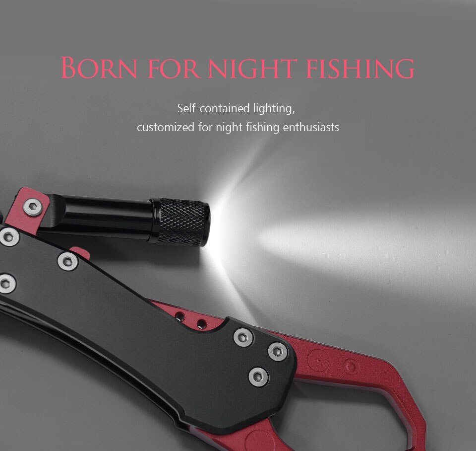 LINNHUE Aluminum Alloy Fishing Pliers Grip Set Split Ring Cutters Line Hook Recover Fishing Tackle High Quality Fishing Tool