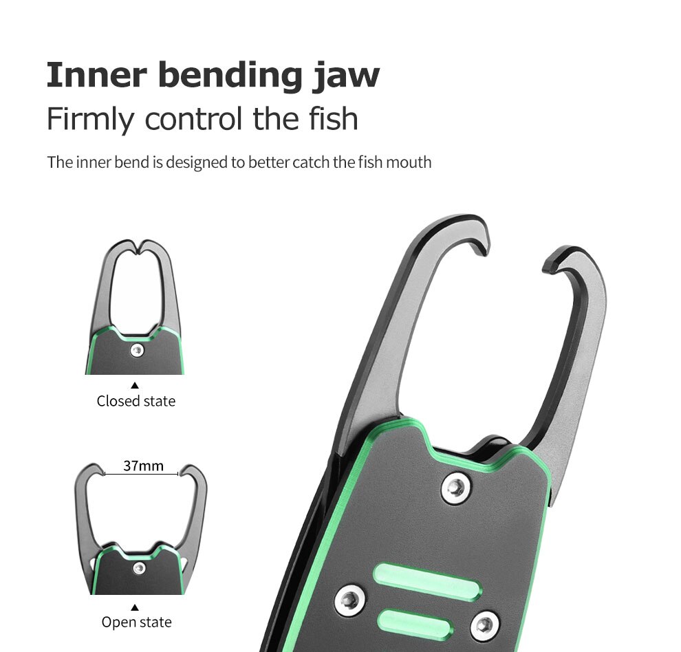 LINNHUE Aluminum Alloy Fishing Pliers Grip Set Split Ring Cutters Line Hook Recover Fishing Tackle High Quality Fishing Tool