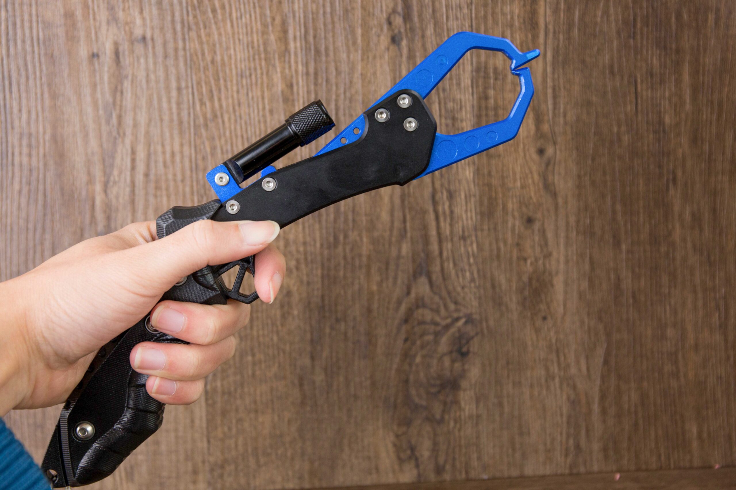 LINNHUE Aluminum Alloy Fishing Pliers Grip Set Split Ring Cutters Line Hook Recover Fishing Tackle High Quality Fishing Tool