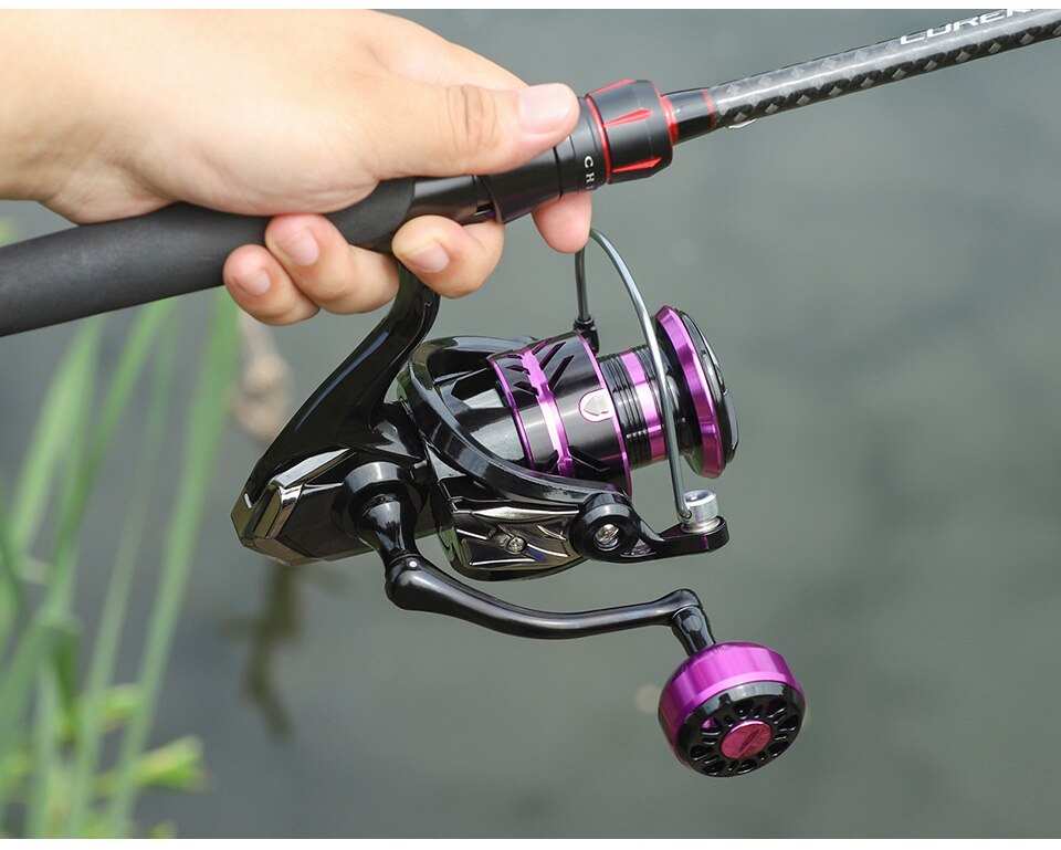 LINNHUE Spinning Reel HP500-7000 Metal EVA Grip Max Drag 10kg Reel Fishing Accessories Equipment for fishing Goods Fishing Reels LINNHUE Spinning Reel HP500-7000 Metal EVA Grip Max Drag 10kg Reel Fishing Accessories Equipment for fishing Goods Fishing Reels