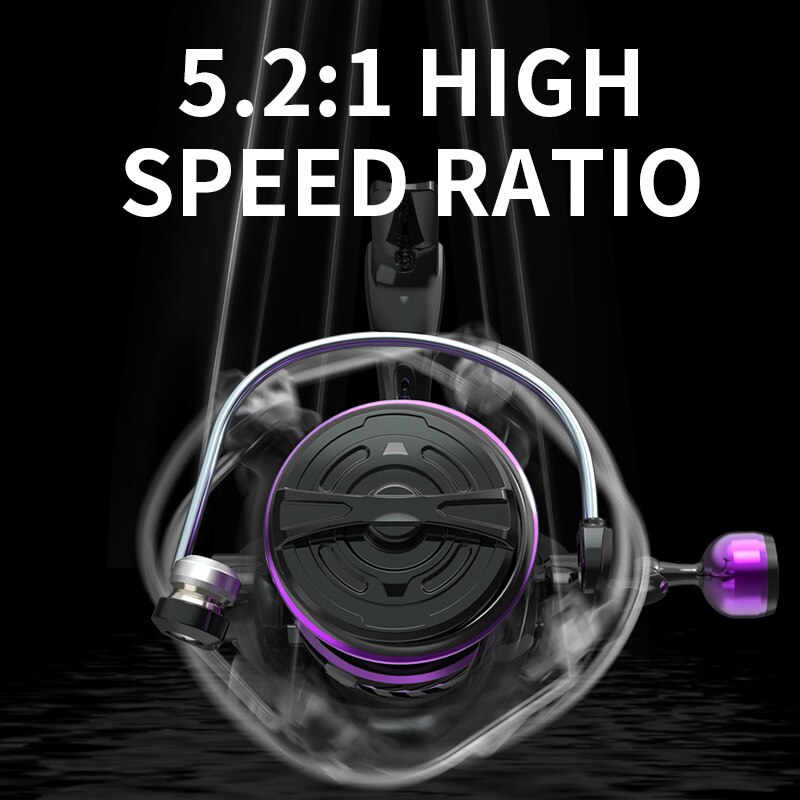 LINNHUE Spinning Reel HP500-7000 Metal EVA Grip Max Drag 10kg Reel Fishing Accessories Equipment for fishing Goods Fishing Reels LINNHUE Spinning Reel HP500-7000 Metal EVA Grip Max Drag 10kg Reel Fishing Accessories Equipment for fishing Goods Fishing Reels