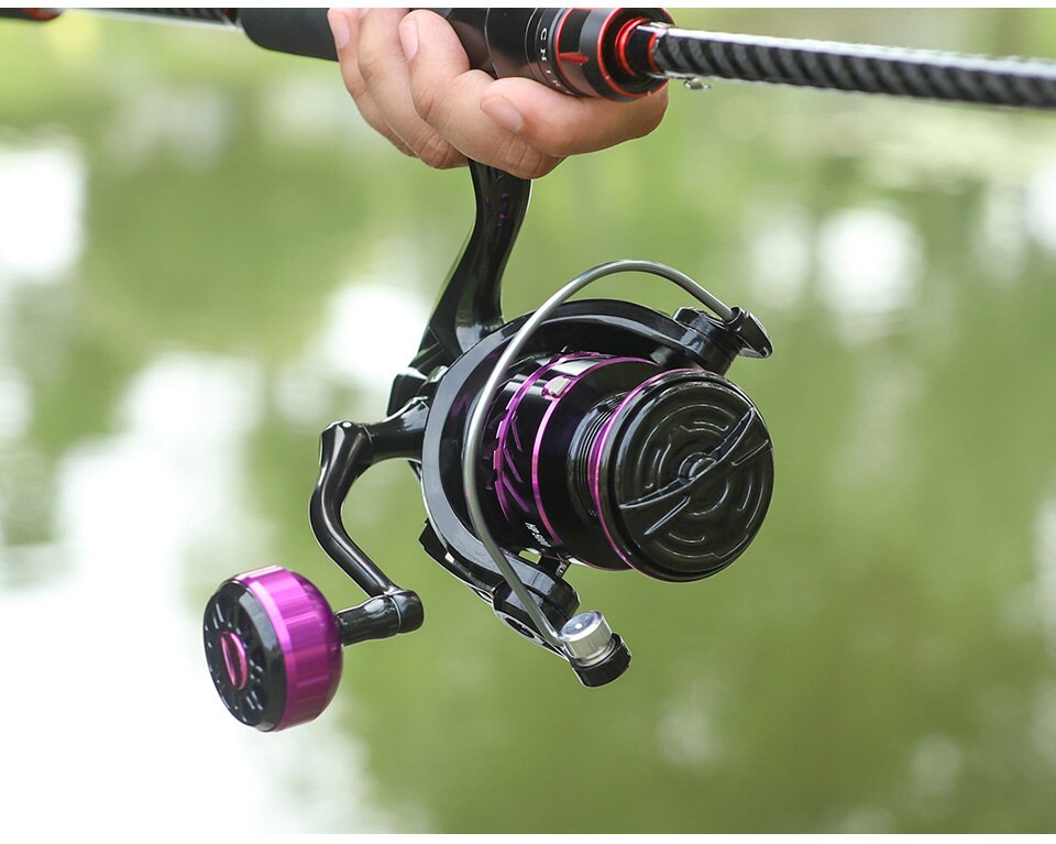 LINNHUE Spinning Reel HP500-7000 Metal EVA Grip Max Drag 10kg Reel Fishing Accessories Equipment for fishing Goods Fishing Reels LINNHUE Spinning Reel HP500-7000 Metal EVA Grip Max Drag 10kg Reel Fishing Accessories Equipment for fishing Goods Fishing Reels