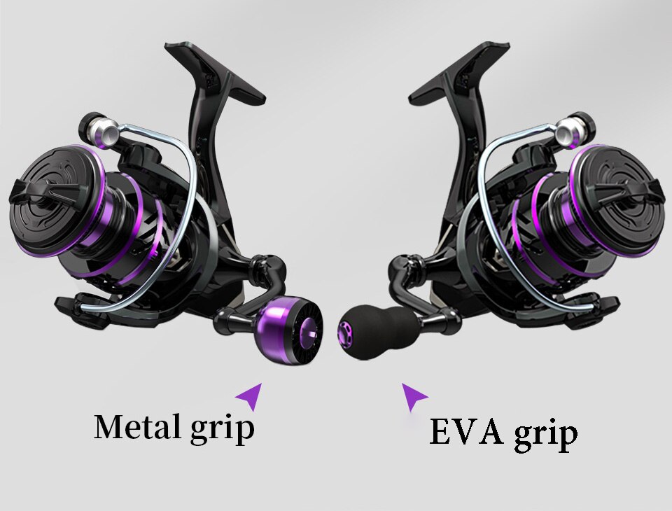 LINNHUE Spinning Reel HP500-7000 Metal EVA Grip Max Drag 10kg Reel Fishing Accessories Equipment for fishing Goods Fishing Reels LINNHUE Spinning Reel HP500-7000 Metal EVA Grip Max Drag 10kg Reel Fishing Accessories Equipment for fishing Goods Fishing Reels