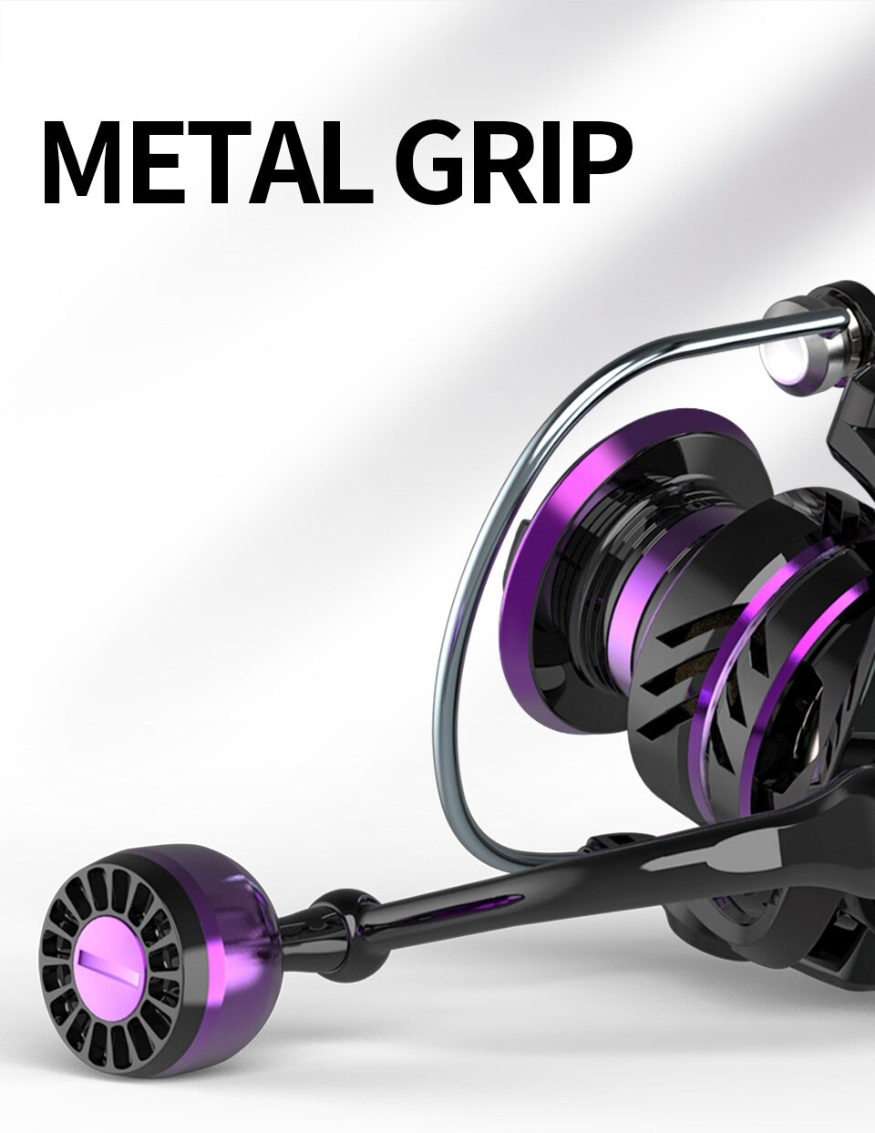 LINNHUE Spinning Reel HP500-7000 Metal EVA Grip Max Drag 10kg Reel Fishing Accessories Equipment for fishing Goods Fishing Reels LINNHUE Spinning Reel HP500-7000 Metal EVA Grip Max Drag 10kg Reel Fishing Accessories Equipment for fishing Goods Fishing Reels