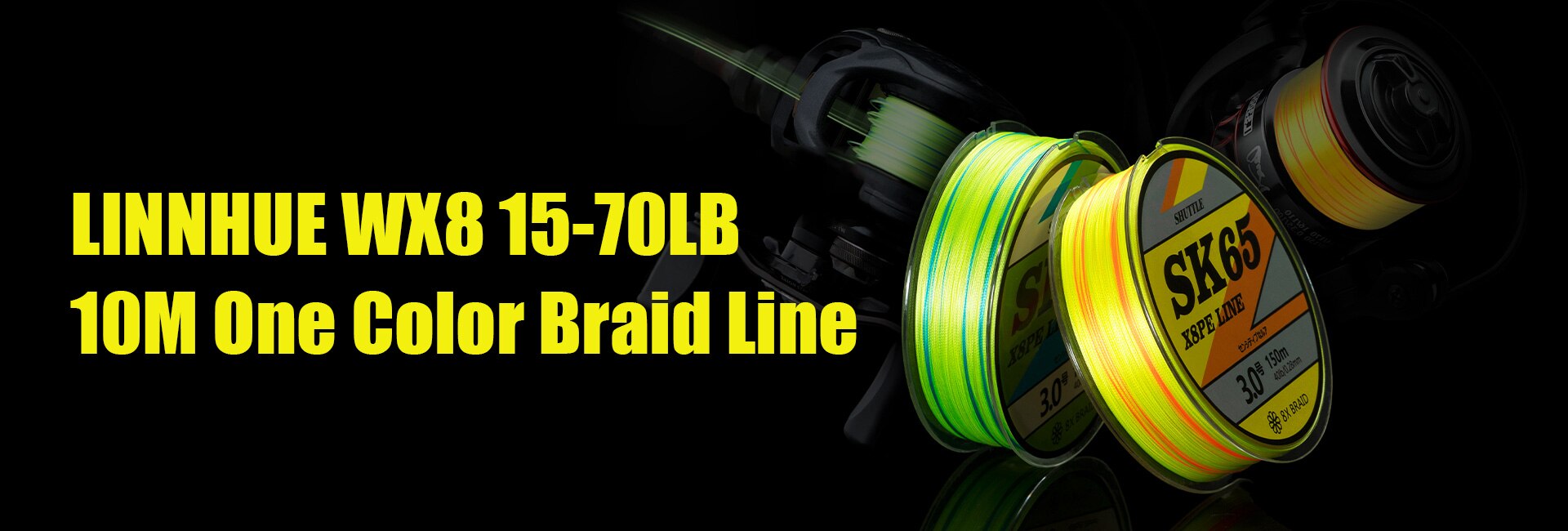 LINNHUE Fishing Reel 1000-7000 Spinning Reel Double Handle Grip Sapre Deep Shallow Spool Max Drag 8KG Reel Fishing Accessories