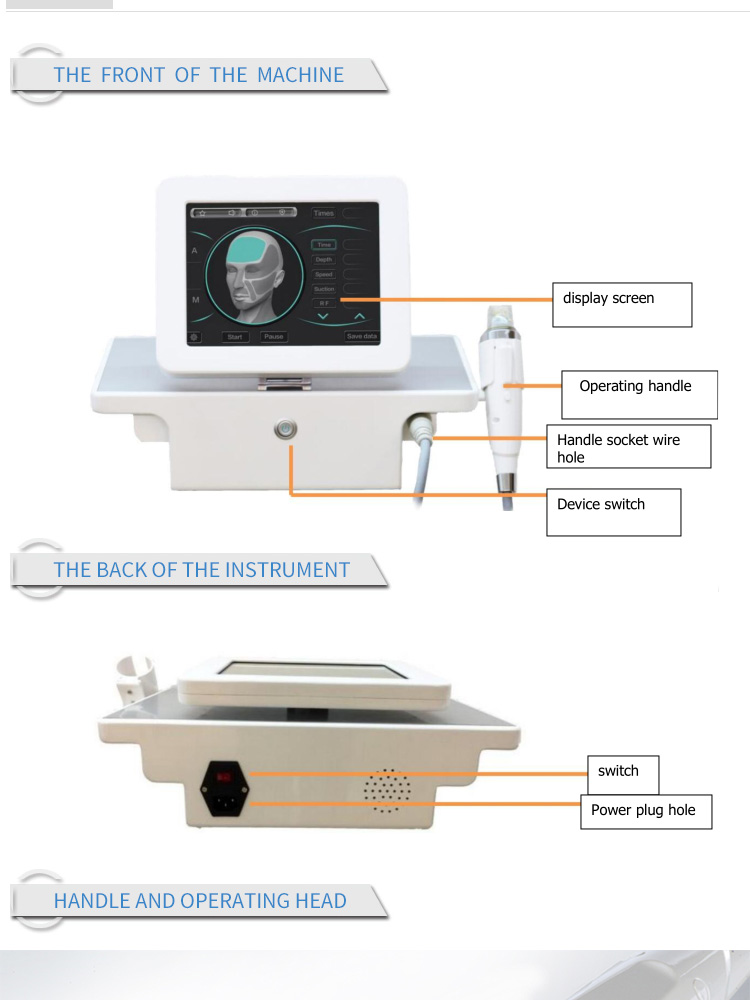 Fractional Rf Microneedle Radio Frequency Microneedling Machine Facial Thermage Skin Tightening Lifting Care Device For Face Fractional Rf Microneedle Radio Frequency Microneedling Machine Facial Thermage Skin Tightening Lifting Care Device For Face