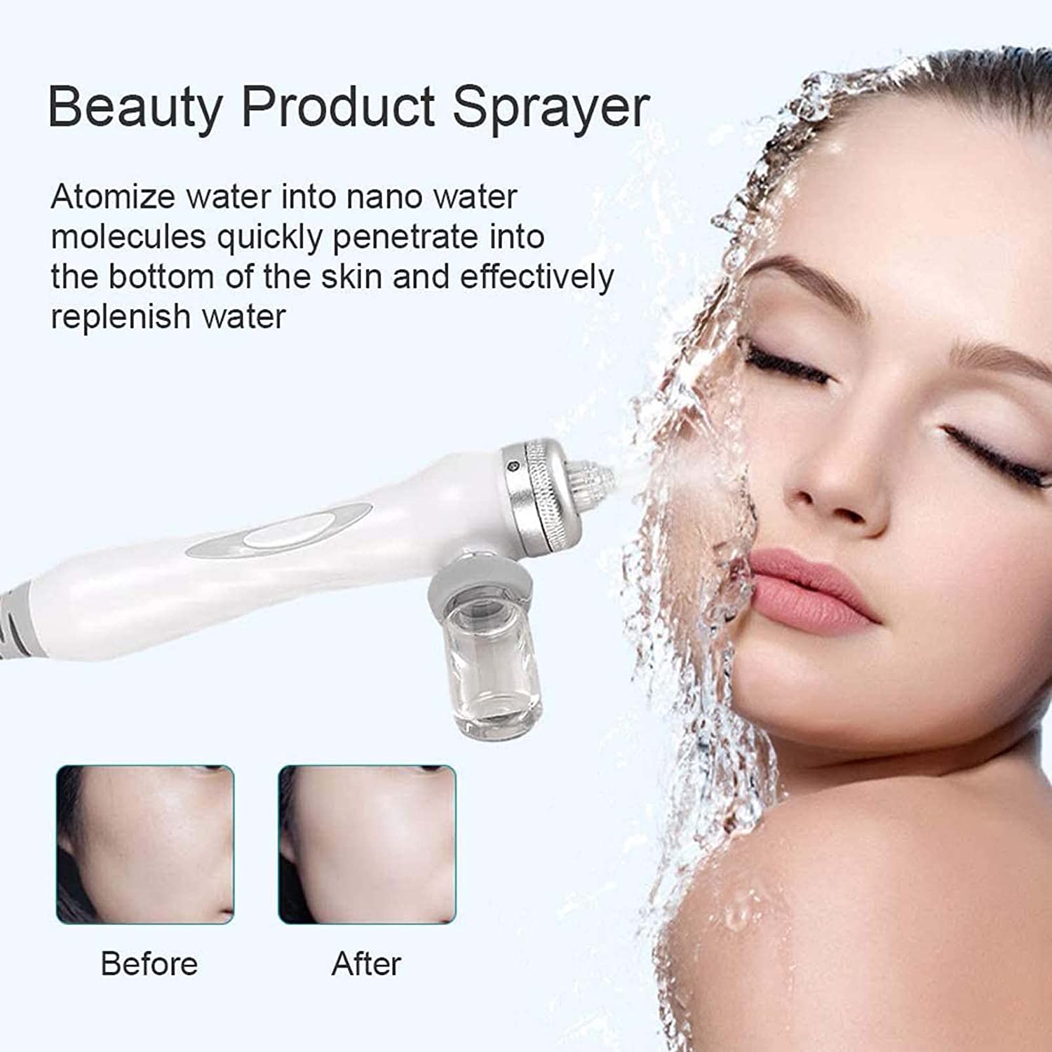 Water Dermabrasion Machine Hydrogen Oxygen Facial Bubble Machine with Hydra Facial Skin Care Serum Facial Aqua Peel Solution