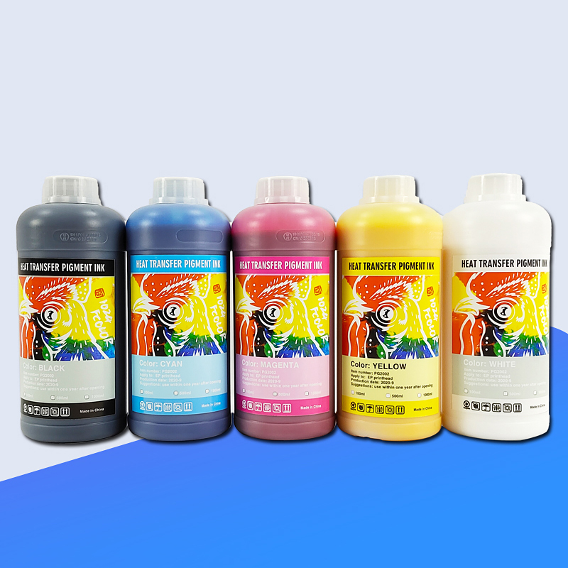 1000ML White DTF INK For A3 A4 Direct transfer film heat transfer for Epson I3200 L1800 L800 L805 transfer film for PET film