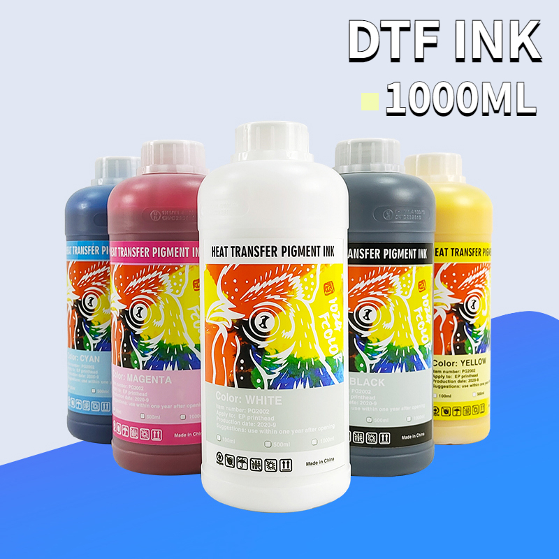 1000ML White DTF INK For A3 A4 Direct transfer film heat transfer for Epson I3200 L1800 L800 L805 transfer film for PET film 1000ML White DTF INK For A3 A4 Direct transfer film heat transfer for Epson I3200 L1800 L800 L805 transfer film for PET film