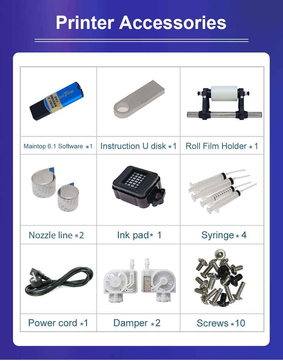 A3 DTF Printer Dual XP600 Print Heads Dtf Transfer Film Printing Clothes Machine With Powder Shaker T shirt Printing Machine