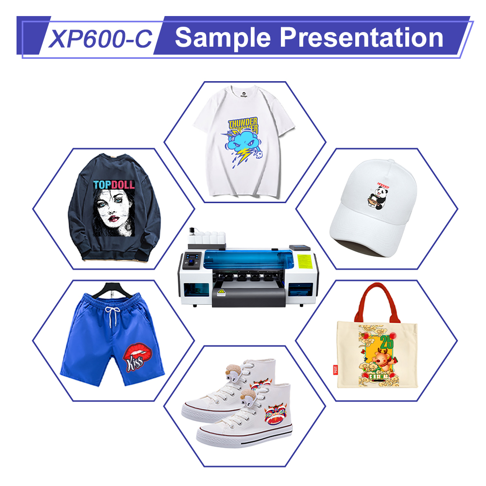 A3 DTF Printer For EPSON XP600 Dual Print Heads Direct to Film T shirt Printing Machine For All Fabric Print 30CM DTF Printer A3 DTF Printer For EPSON XP600 Dual Print Heads Direct to Film T shirt Printing Machine For All Fabric Print 30CM DTF Printer