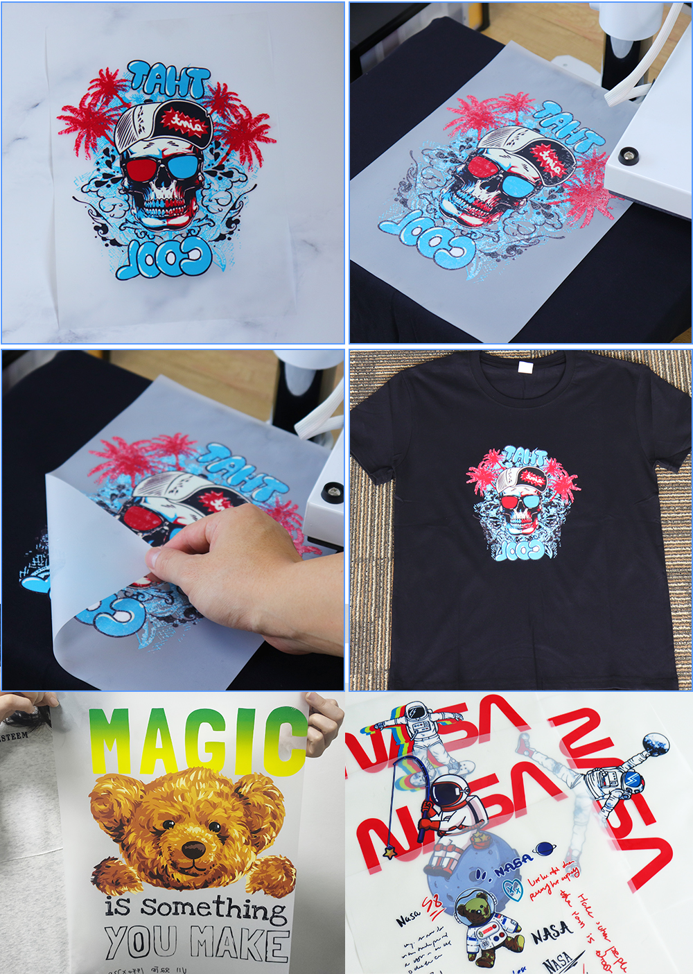 A3 DTF Printer T Shirt Printing Machine A3 Directly Transfer Film Printer with Roll Feeder For t shirt Hoodies Jeans DTF Printer