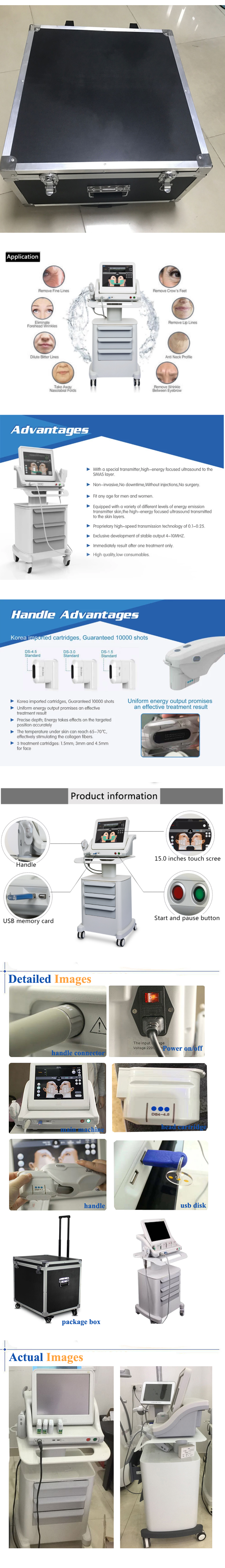 Beauty salon facial lift skin facial care machine (comes with 5 ink cartridges)