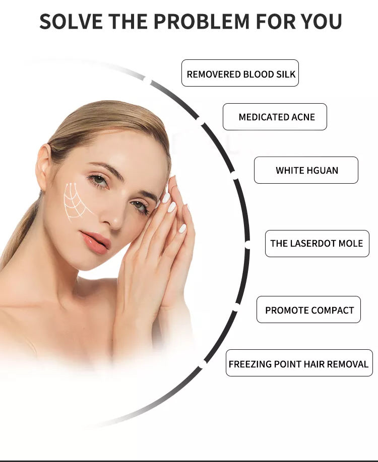 2023 Latest 2 In1Personal Care Appliances E-light+IPL OPT ND YAG Laser Multifunction Beauty Tattoo Hair Removal Machine