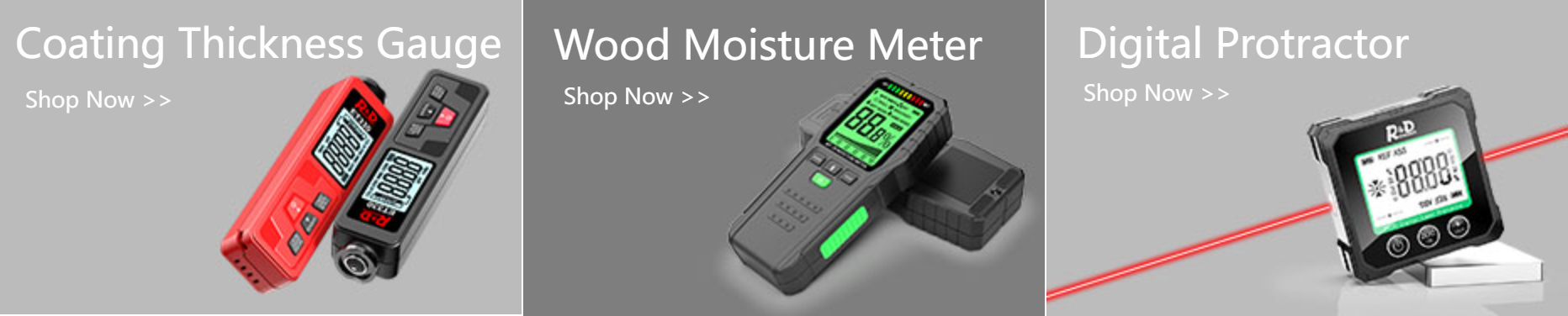 R&D TC100 Coating Thickness Gauge 0.1micron/0-1300 Car Paint Film Thickness Tester Measuring FE/NFE Russian Manual Paint Tool