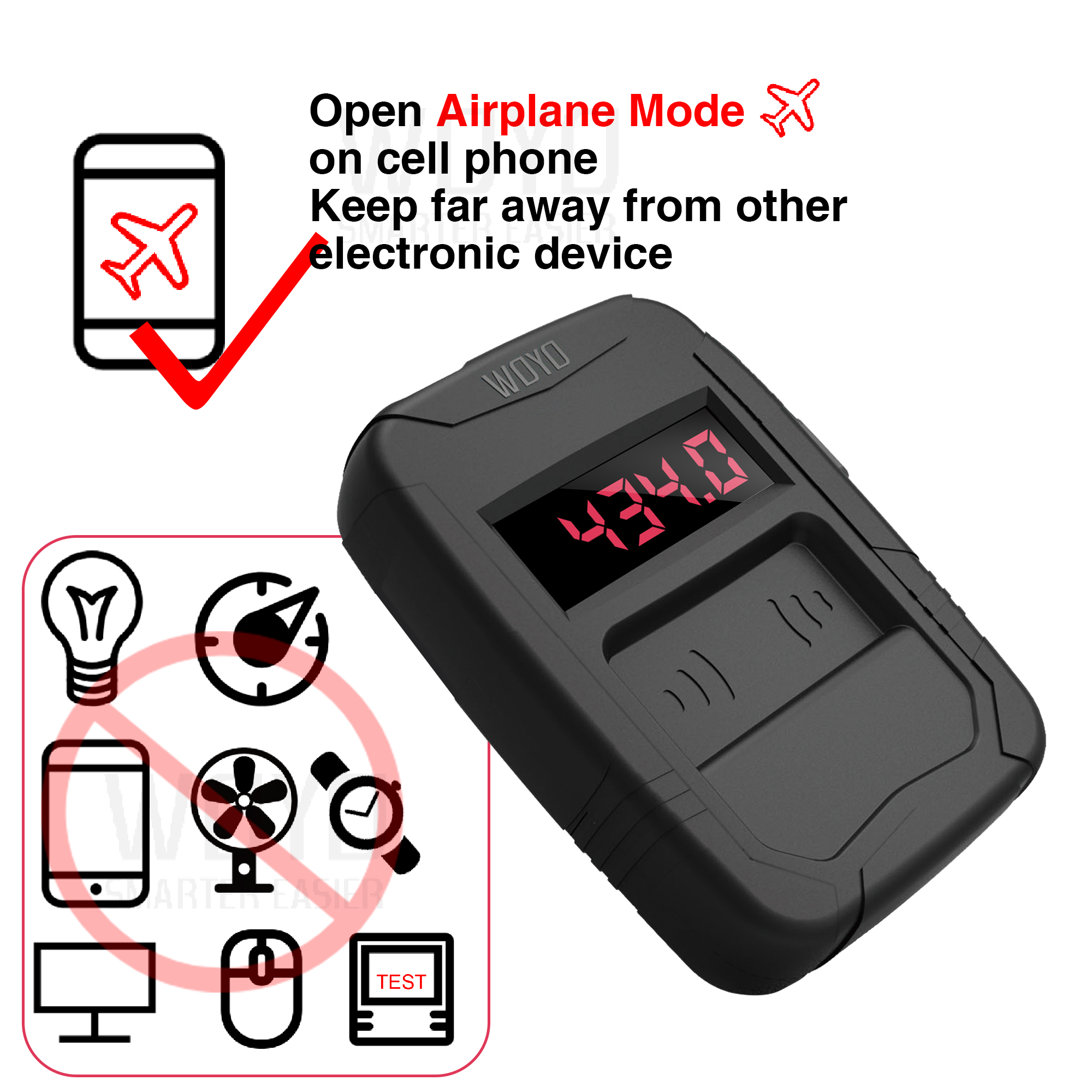 WOYO 10-1000MHZ Remote Control Tester Car Key Diagnostic tools IR FR Frequence Tester Car Key Truck Door Remote, 315 434 868 902 WOYO 10-1000MHZ Remote Control Tester Car Key Diagnostic tools IR FR Frequence Tester Car Key Truck Door Remote, 315 434 868 902