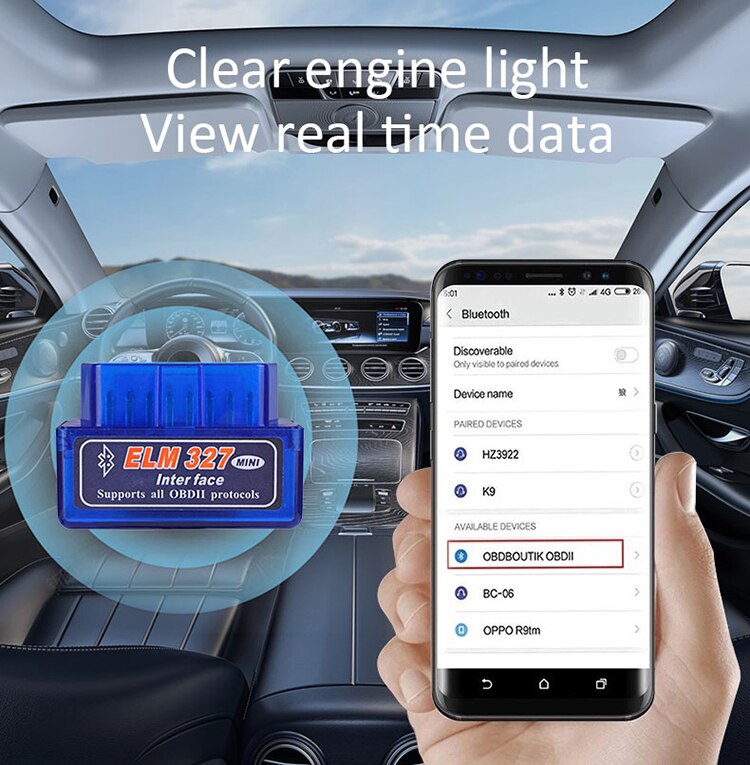 Automotive Fault Detector Universal Vehicle Fuel Consumption Diagnosis And Detection Driving Decoder Obd On Board Box